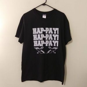 Jerzees Black Graphic T-Shirt